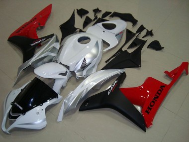 Carenados Moto Honda CBR600RR 2007-2008 - Blanco Plata Rojo Negro Brillante Fábrica