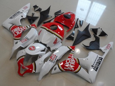 Carenados Moto Honda CBR600RR 2007-2008 - Blanco Rojo Lucky Strike Fábrica