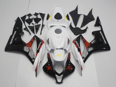 Carenados Moto Honda CBR600RR 2007-2008 - Blanco Rojo Amarillo Negro Brillante Limited Edition Fábrica