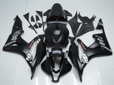 Kits Carenado Moto Honda CBR600RR 2007-2008 - Negro Mate Blanco Repsol Fábrica