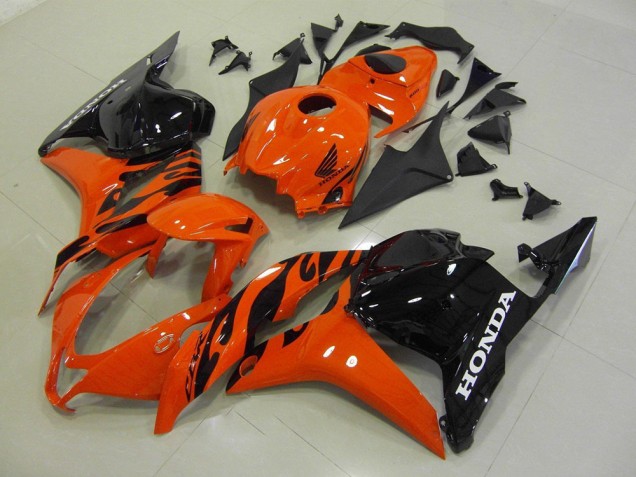 Carenado Moto Honda CBR600RR 2009-2012 - Naranja Negro Brillante Fábrica