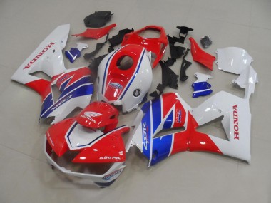 Carenados Moto Honda CBR600RR 2013-2023 - Blanco Rojo Azul TT Legends Fábrica