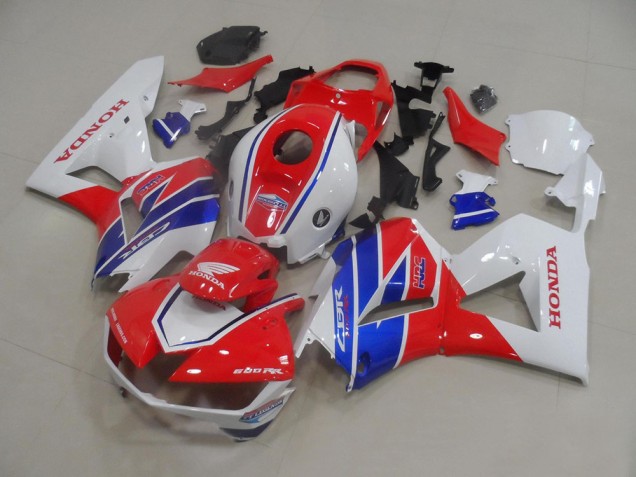 Carenados Moto Honda CBR600RR 2013-2026 - Blanco Rojo Azul TT Legends Fábrica
