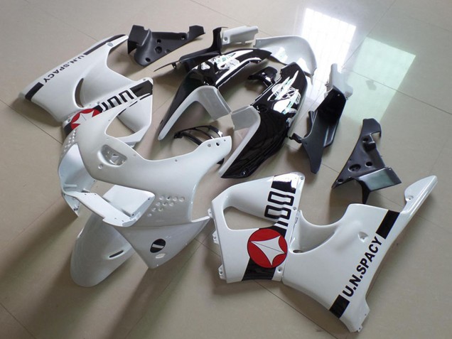 Carenados Moto Honda CBR900RR 919 1998-1999 - Blanco Rojo Negro Brillante U.N.Spacy Fábrica