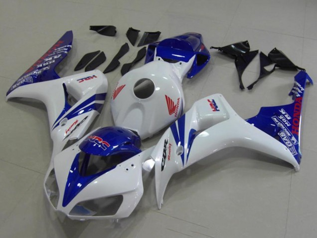 Carenados Moto Honda CBR1000RR 2006-2007 - Blanco Azul Rojo HRC Fábrica
