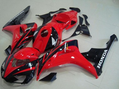 Kits Carenado Moto Honda CBR1000RR 2006-2007 - Rojo Negro Brillante Fábrica