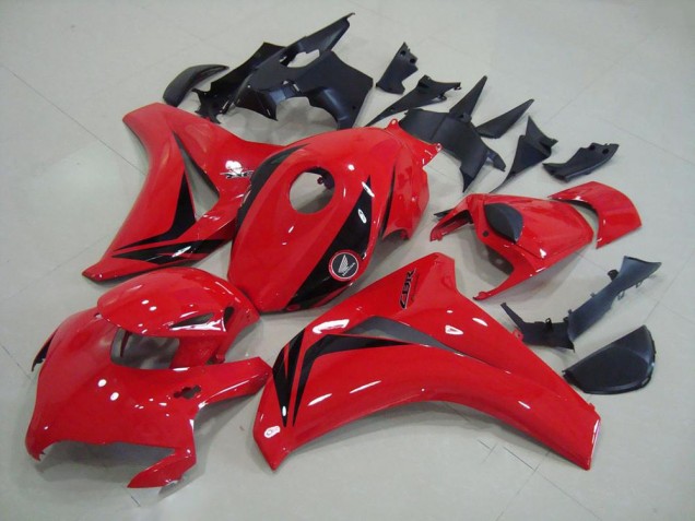Kits Carenado Moto Honda CBR1000RR 2008-2011 - Rojo Negro Brillante OEM Estilo Fábrica