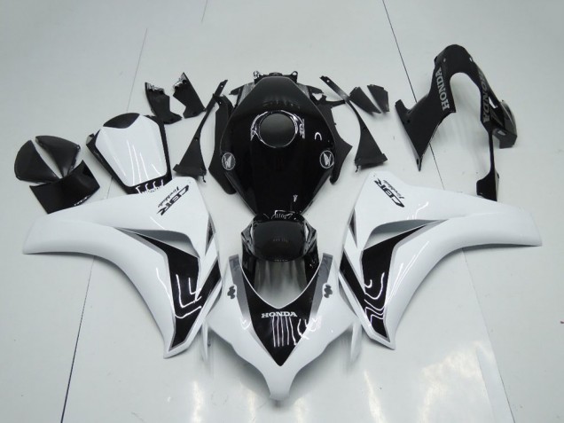 Kit Carenados Moto Honda CBR1000RR 2008-2011 - Blanco Negro Brillante Fábrica