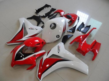 Carenado Moto Honda CBR1000RR 2008-2011 - Blanco Rojo Negro Brillante Fábrica