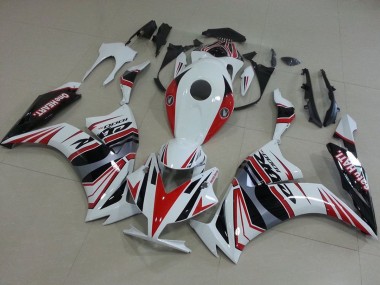 Carenados Moto Honda CBR1000RR 2012-2016 - Blanco Rojo Plata Negro One Heart Fábrica