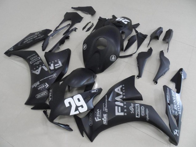 Carenados Moto Honda CBR1000RR 2012-2016 - Negro Mate Fiaa 29 Fábrica