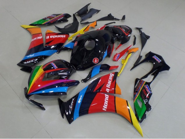 Carenados Moto Honda CBR1000RR 2012-2016 - Azul Rojo Amarillo Verde Negro Brillante Arcoíris Fábrica
