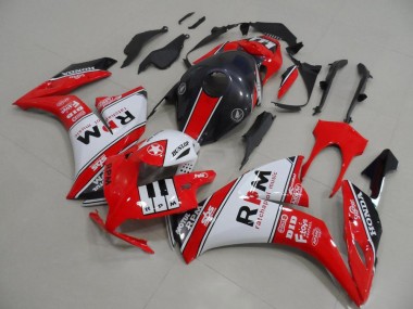 Carenados Moto Honda CBR1000RR 2012-2016 - Blanco Rojo Negro Brillante Rpm Fábrica