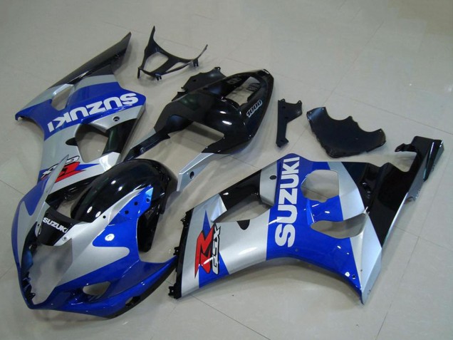 Carenados Moto Suzuki GSXR 1000 2003-2004 - Plata Azul Negro Brillante Rojo Fábrica