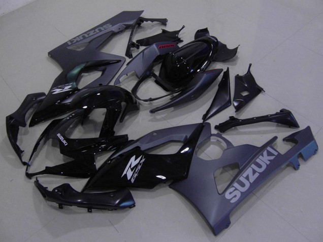 Kit Carenados Moto Suzuki GSXR 1000 2005-2006 - Negro Brillante Negro Mate Fábrica