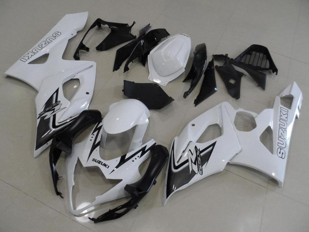 Carenado Moto Suzuki GSXR 1000 2005-2006 - Blanco Negro Fábrica