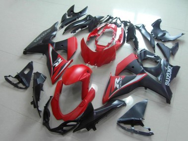 Carenados Moto Suzuki GSXR 1000 2009-2016 - Rojo Negro Mate Fábrica
