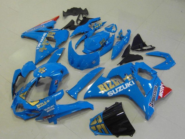 Carenados Moto Suzuki GSXR 1000 2009-2016 - Azul Oro Rizla Motul Fábrica