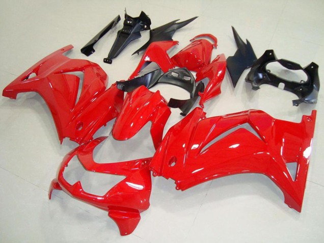 Carenados Moto Kawasaki ZX250R 2008-2012 - Rojo Negro Fábrica
