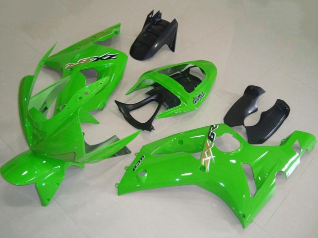 Carenados Moto Kawasaki ZX6R 2003-2004 - Verde Fábrica