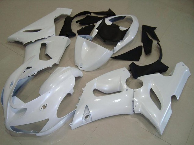 Carenados Moto Kawasaki ZX6R 2005-2006 - Blanco Perla Fábrica