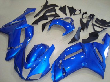 Carenados Moto ABS Kawasaki ZX6R 2007-2008 - Azul Fábrica