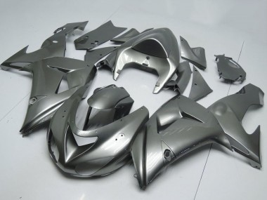 Carenados Moto Kawasaki ZX10R 2006-2007 - Gris Brillante Fábrica
