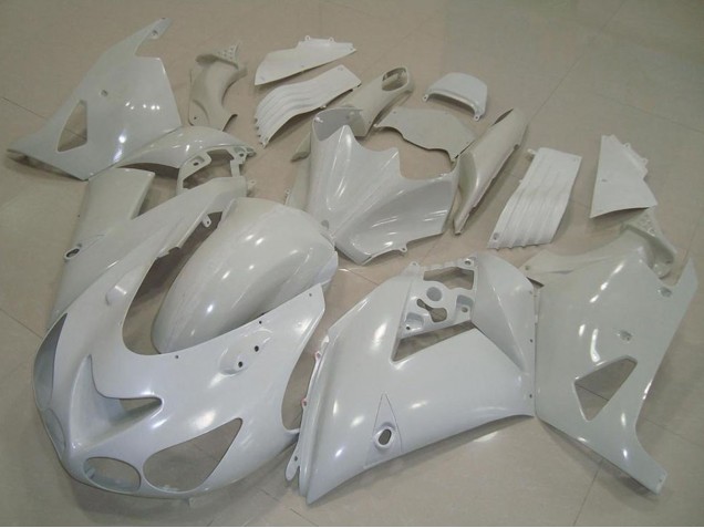 Carenados Moto Kawasaki ZX14R ZZR1400 2006-2011 - Blanco Fábrica