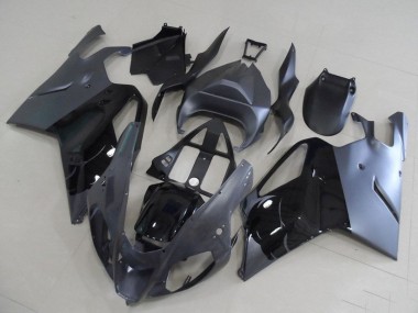 Carenados Moto Aprilia RSV1000 2003-2006 - Negro Brillante Gris Fábrica