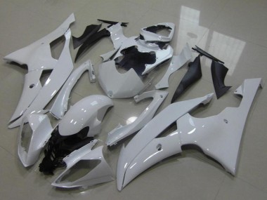 Carenado Moto Yamaha YZF R6 2008-2016 - Blanco Brillante Fábrica
