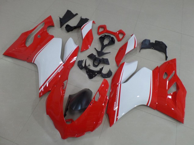 Carenados Moto Ducati 1199 2011-2014 - Rojo Blanco Negro Fábrica