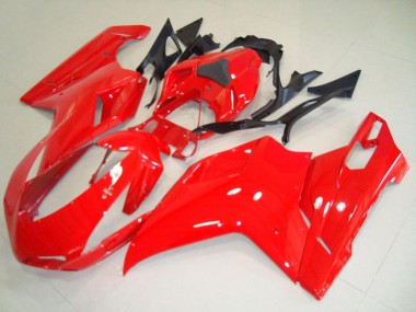 Carenados Moto Ducati 848 1098 1198 2007-2014 - Rojo Fábrica