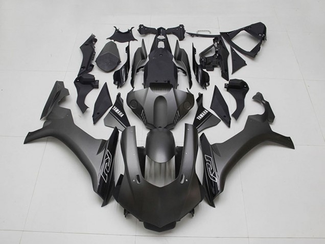 Carenados Moto Yamaha YZF R1 2015-2019 - Negro Mate Negro Brillante Fábrica