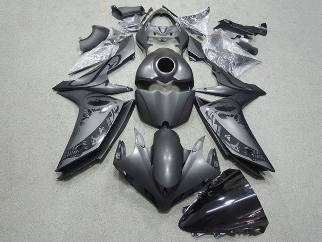 Carenados Moto Yamaha YZF R1 2007-2008 - Negro Mate Fábrica
