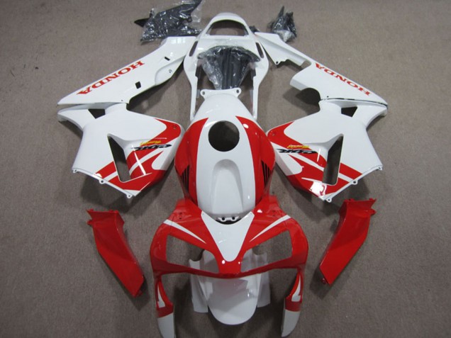 Carenados Moto Honda CBR600RR 2003-2004 - Blanco Rojo Fábrica