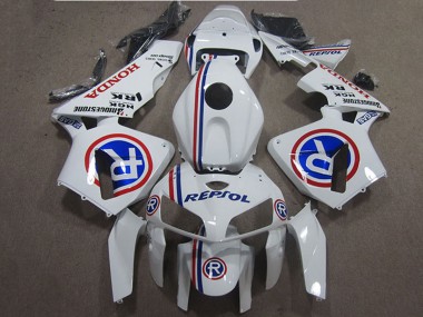 Carenados Moto Honda CBR600RR 2005-2006 - Blanco Azul Repsol Fábrica