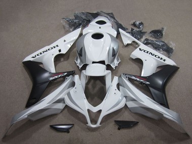 Carenado Moto Honda CBR600RR 2007-2008 - Blanco Negro Mate Fábrica