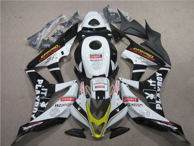 Carenados Moto Honda CBR600RR 2007-2008 - Blanco Oro Negro Brillante PlayBoy HRC Fábrica