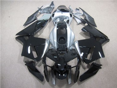 Carenado Moto Honda CBR600RR 2007-2008 - Plata Negro Brillante Fábrica
