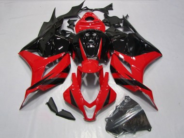 Kits Carenados Moto Honda CBR600RR 2009-2012 - Rojo Negro Brillante Fábrica