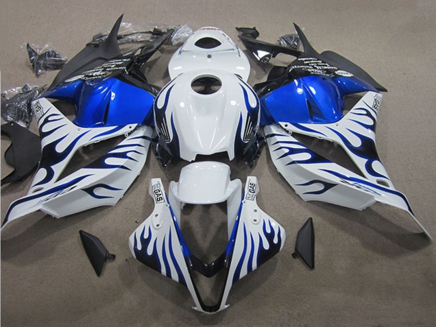 Carenados Moto Honda CBR600RR 2009-2012 - Blanco Azul Llama Fábrica