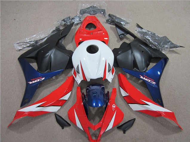 Carenado Moto Honda CBR600RR 2009-2012 - Blanco Rojo Azul Negro Mate Fábrica