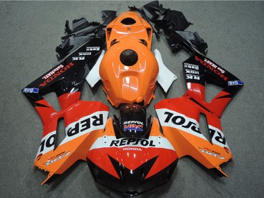 Carenados Moto Honda CBR600RR 2013-2023 - Naranja Blanco Rojo Negro Brillante Repsol HRC Fábrica