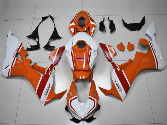 Carenados Moto Honda CBR1000RR 2017-2023 - Blanco Naranja Rojo HRC Fábrica