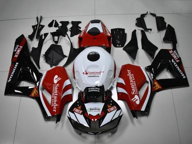 Carenados Moto Honda CBR1000RR 2012-2016 - Blanco Rojo Negro Brillante Santander Fábrica