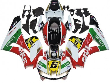 Carenados Moto Honda CBR1000RR 2012-2016 - Blanco Rojo Amarillo Verde Líneaar Viar 6 Fábrica