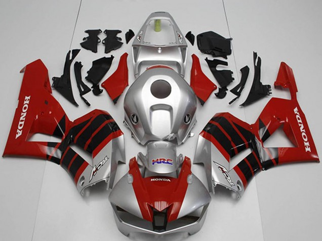 Carenados Moto Honda CBR1000RR 2012-2016 - Plata Rojo Negro HRC Fábrica