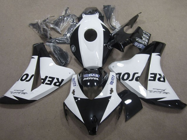 Carenado Moto Honda CBR1000RR 2008-2011 - Blanco Negro Brillante Repsol Fábrica
