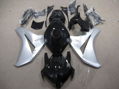 Carenados Moto Honda CBR1000RR 2008-2011 - Plata Negro Brillante Fireblade Fábrica