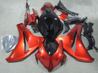 Kits Carenados Moto Honda CBR1000RR 2008-2011 - Rojo Negro Brillante Fábrica